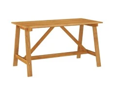Sodo valgomojo stalas, 140x70x73,5cm, akacijos masyvas