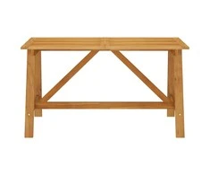 Sodo valgomojo stalas, 140x70x73,5cm, akacijos masyvas