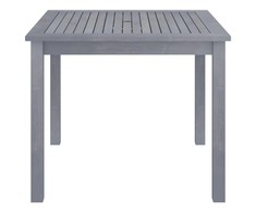 Sodo valgomojo stalas, 88x88x74cm, akacijos medienos masyvas