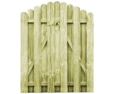 Sodo vartai, 100x125cm, impregnuota pušies mediena