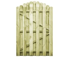 Sodo vartai, 100x150cm, impregnuota pušies mediena