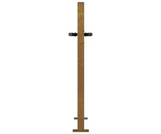 Sodo vartai, 105x105cm, corten plienas