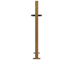 Sodo vartai, 105x105cm, corten plienas, žolės dizaino