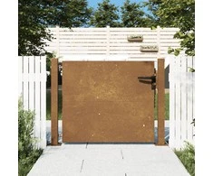Sodo vartai, 105x105cm, corten plienas