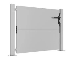 Sodo vartai, 105x105cm, corten plienas