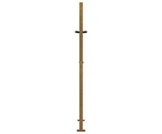 Sodo vartai, 105x130cm, corten plienas, kvadratų dizaino