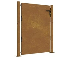 Sodo vartai, 105x130cm, corten plienas