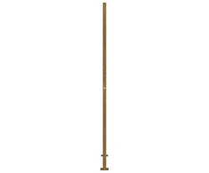 Sodo vartai, 105x205cm, corten plienas, kvadratų dizaino