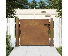 Sodo vartai, 105x80cm, corten plienas