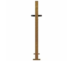 Sodo vartai, 105x80cm, corten plienas, medžio dizaino