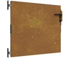 Sodo vartai, 85x100cm, corten plienas