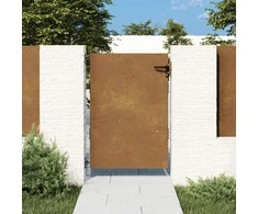 Sodo vartai, 85x125cm, corten plienas