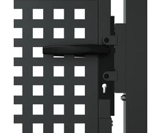 Sodo vartai, antracito spalvos, 105x225cm, plienas