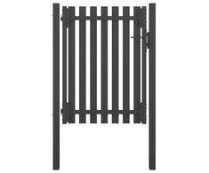 Sodo vartai, antracito spalvos, 1x1,7m, plienas