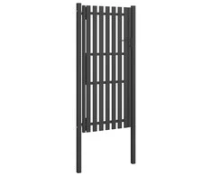 Sodo vartai, antracito spalvos, 1x2,5m, plienas