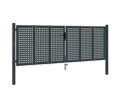 Sodo vartai, antracito spalvos, 300x150cm, plienas