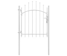 Sodo vartai, balti, 1x1,75m, plienas