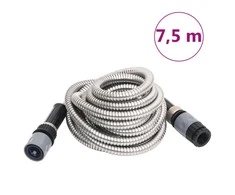 Sodo žarna su purškimo antgaliu, sidabrinė, 0,6", 7,5m, plienas