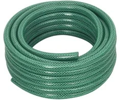 Sodo žarna su tvirtinimo detalėmis, žalia, 0,5", 10m, PVC
