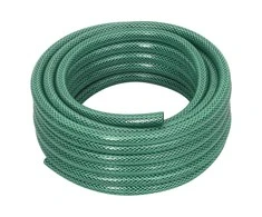 Sodo žarna su tvirtinimo detalėmis, žalia, 0,5", 50m, PVC