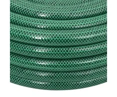 Sodo žarna su tvirtinimo detalėmis, žalia, 0,75", 50m, PVC