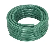 Sodo žarna su tvirtinimo detalėmis, žalia, 0,5", 20m, PVC