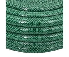 Sodo žarna su tvirtinimo detalėmis, žalia, 0,75", 20m, PVC
