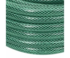 Sodo žarna su tvirtinimo detalėmis, žalia, 0,5", 20m, PVC