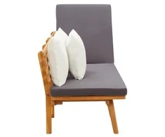 Lova Sodo sofa, 200x65cm, akacijos medienos masyvas