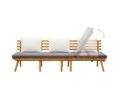 Lova Sodo sofa, 200x65cm, akacijos medienos masyvas
