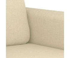 Sofa Krėslas, kreminės spalvos, 60cm, audinys