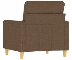 Sofa Krėslas, rudos spalvos, 60cm, audinys