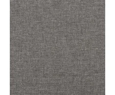 Sofa Krėslas su pakoja, tamsiai pilkos spalvos, 60cm, audinys