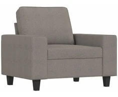 Sofa Krėslas, taupe spalvos, 60cm, audinys