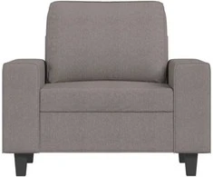 Sofa Krėslas, taupe spalvos, 60cm, audinys