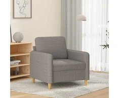 Sofa Krėslas, taupe spalvos, 60cm, audinys