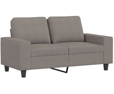 Sofa Sofos komplektas, 3 dalių, taupe spalvos, audinys