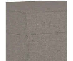 Sofa Sofos komplektas su pagalvėlėmis, 3 dalių, taupe, audinys
