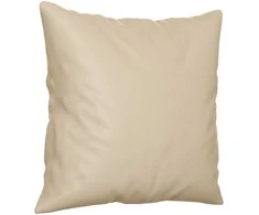 Sofa Sofos komplektas su pagalvėmis, 2 dalių, kreminis, audinys