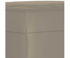 Sofa Sofos komplektas su pagalvėmis, 3 dalių, taupe, audinys