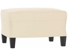 Sofa Sofos komplektas su pagalvėmis, 3 dalių, smėlio, audinys