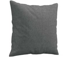 Sofa Sofos komplektas su pagalvėmis, 3 dalių, pilkas, audinys