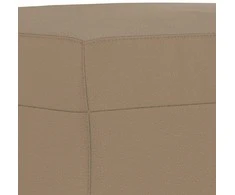 Sofa Sofos komplektas su pagalvėmis, 3 dalių, kapučino, dirbtinė oda