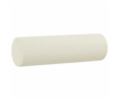 Sofa Sofos komplektas su pagalvėmis, 3 dalių, kreminis, aksomas