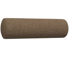 Sofa Sofos komplektas su pagalvėmis/pakoja, 3 dalių, juoda, audinys