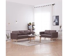 Sofa Sofų komplektas, 2d., taupe sp., audinys