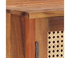 Šoninė spintelė, 118x30x76cm, perdirbtos medienos masyvas