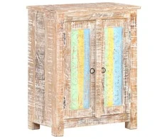Šoninė spintelė, 61x35x76cm, neapdorota akacijos mediena