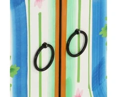 Šoninė spintelė, 70x35x60cm, mango masyvas, tapyta rankomis