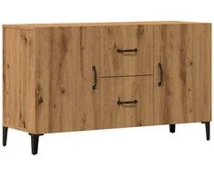 Šoninė spintelė, artisano ąžuolo, 100x36x60cm, apdirbta mediena